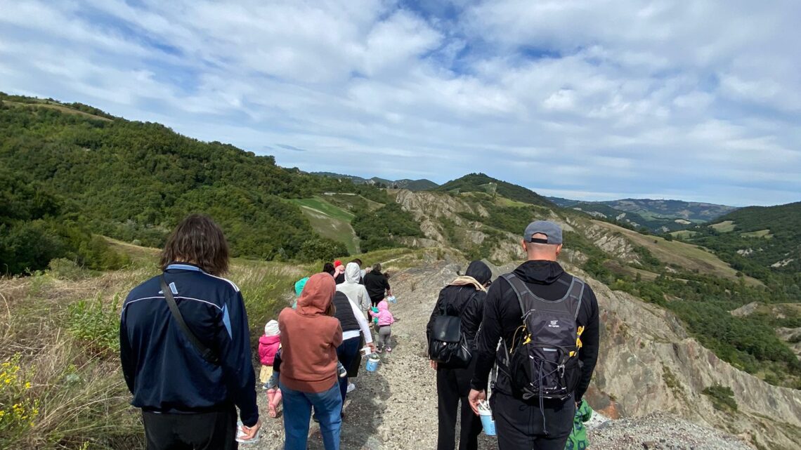 “Tracce di terra” al Geosito Argille varicolori a Casale di Baiso