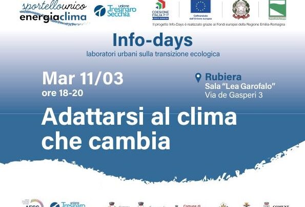 Rubiera: Adattarsi al clima che cambia