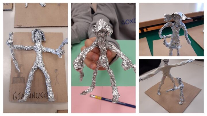Progetto “TIN FOIL SCULPTURES” alla Scuola Secondaria I° Vallisneri