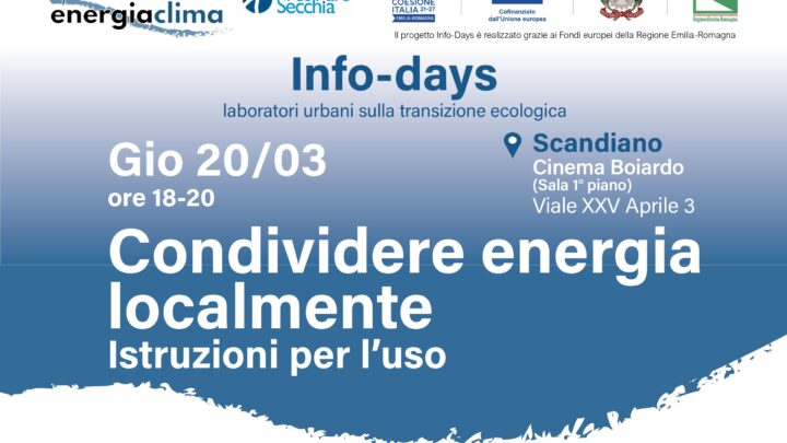 Scandiano: Condividere energia localmente