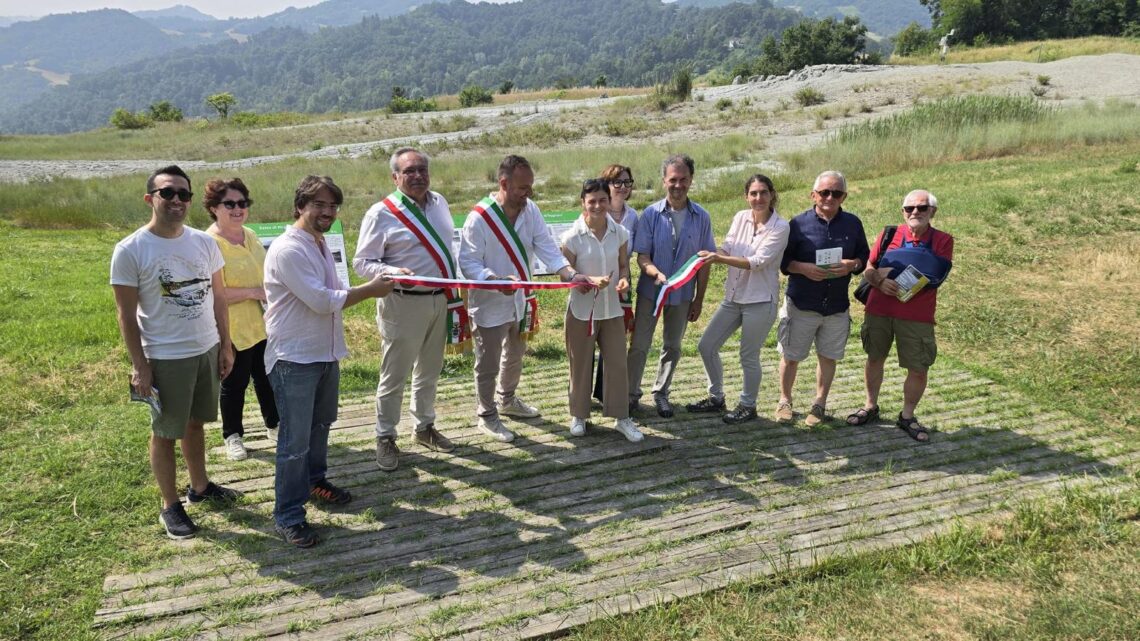 Doppia inaugurazione nei Geositi dell’Unione Tresinaro Secchia Doppia inaugurazione nei Geositi dell’Unione Tresinaro Secchia