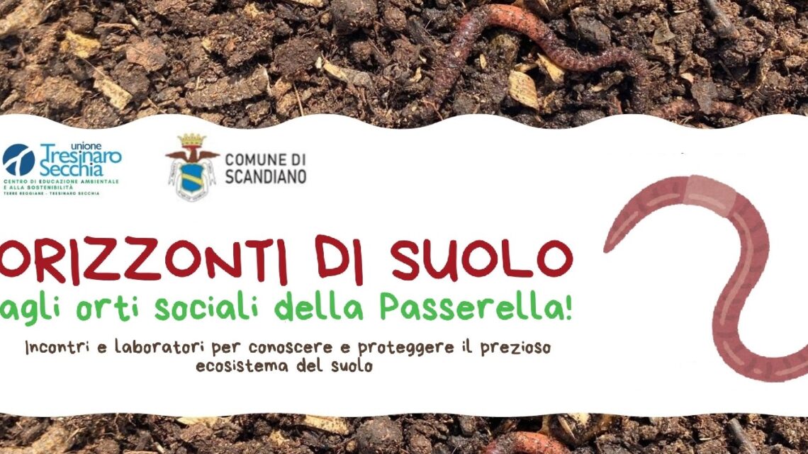 “Orizzonti di suolo” agli orti sociali della Passerella di Scandiano