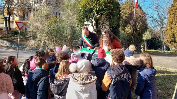 Inaugurazione dei pannelli del Geosito Monte Bergola a Viano